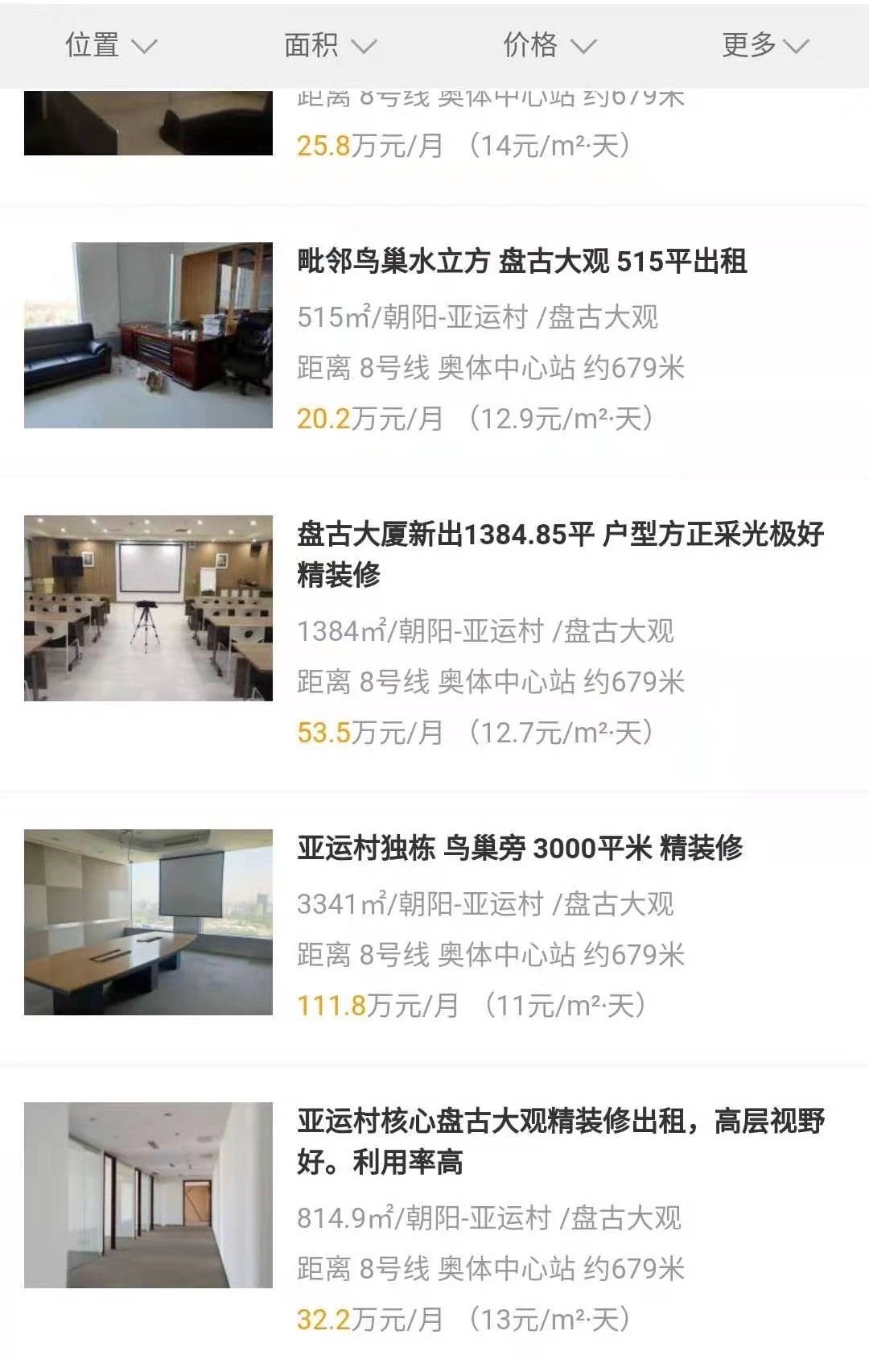 盘古租金
